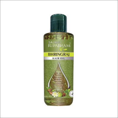 Bhringraj Hair Oil - 200 mL | Fortified with 9 Rare Herbs, Nourishes Scalp, Increases Hair Density, Repairs Hair Follicles