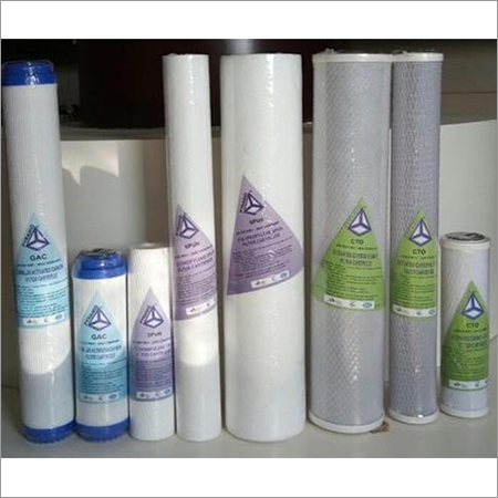 10-40 Inch RO Filter Cartridge - Size 6-25 Inch, Range 1-10 Microns, Max Operating Pressure 100psi | Ideal for RO Plant Applications
