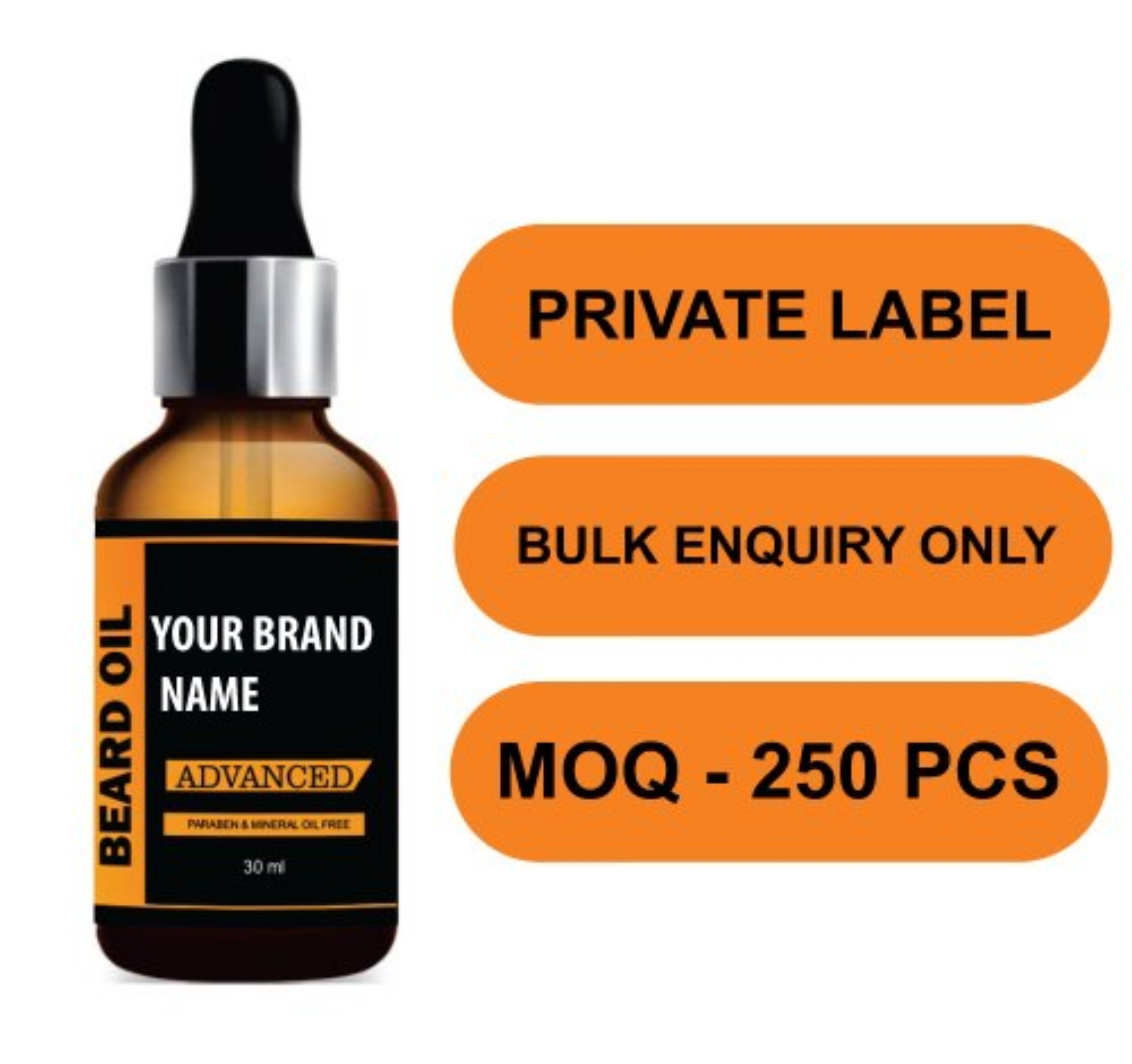 Beard Oil Third Party Manufacturing 30 Ml
