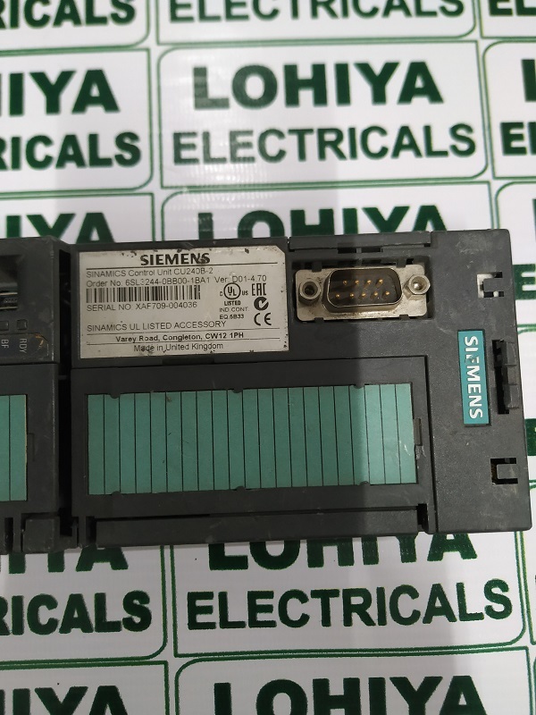 Siemens Sinamics 6sl3244-0bb00-1ba1 Control Unit