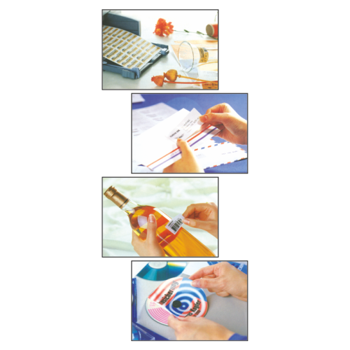 Sticker Label - Color: White