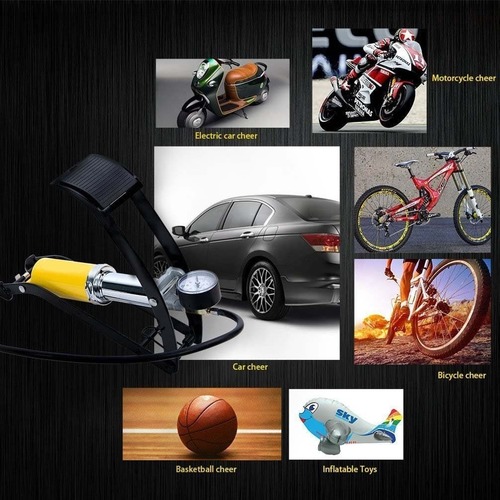 हाई प्रेशर 160 पीएसएल एल्युमिनियम बॉडी एयर फुट पंप