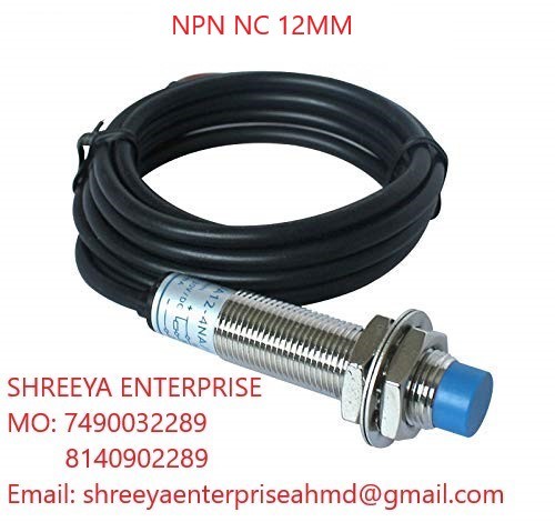 Proximity Sensor - 12mm Diameter, 24V Input/Output | Ideal for Automation, Non-Touch Detection, Versatile in Industrial Applications