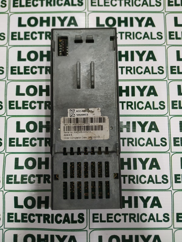 Siemens Sinamics A5e03432411fa Control Unit