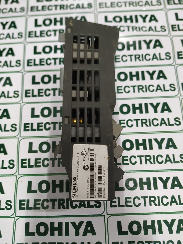 Siemens 6sl3244-0ba21-1pa0 Sinamics G120 Control Unit Cu240s Dp-f