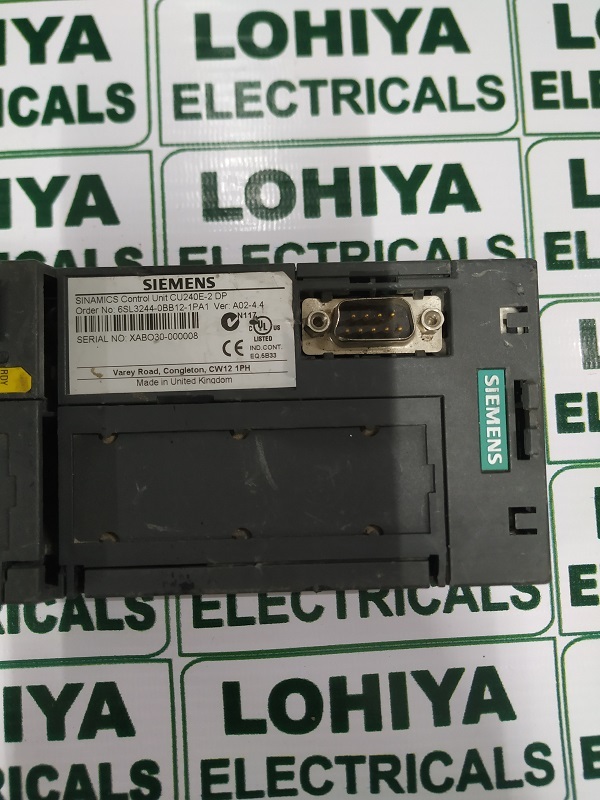 Siemenes 6sl3244-0bb12-1pa1 Sinamics G120 Control Unit