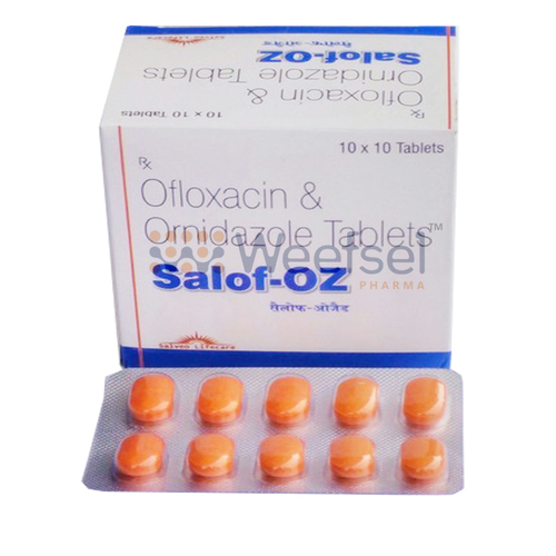 ओफ़्लॉक्सासिन और ऑर्निडाज़ोल टैबलेट