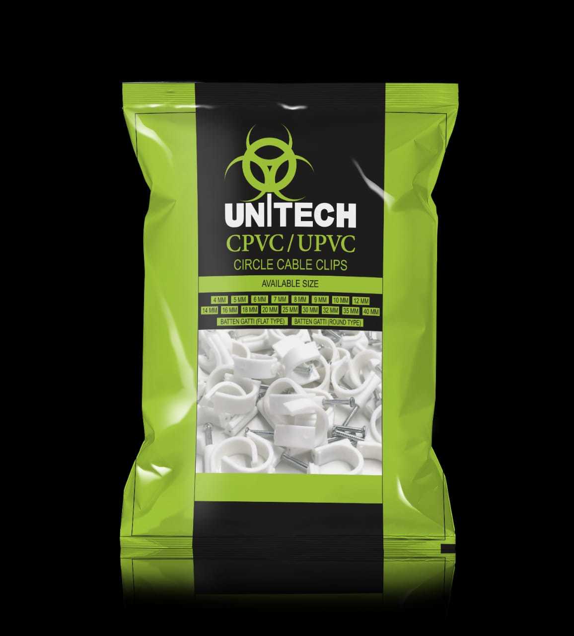 Circle Nail Cable Clip - Iron Material, 20mm Size | Online Payment Accepted