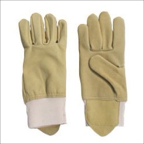 Any Color Beige Dyed Grain Wing Thumb Gloves