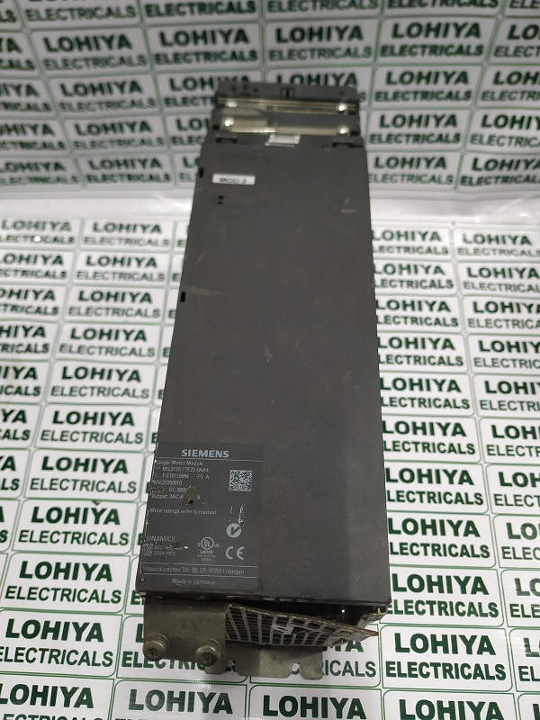 Siemens Sinamics 6sl3120-1te23-0aa4 Singal Motor Module