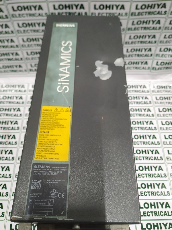 Siemens Sinamics 6sl3100-0be23-6ab0 Active Interface Module