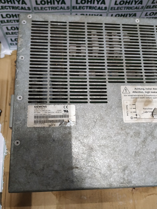 Siemens Sinamics 6sl3000-0be31-2aa1 Active Line Module