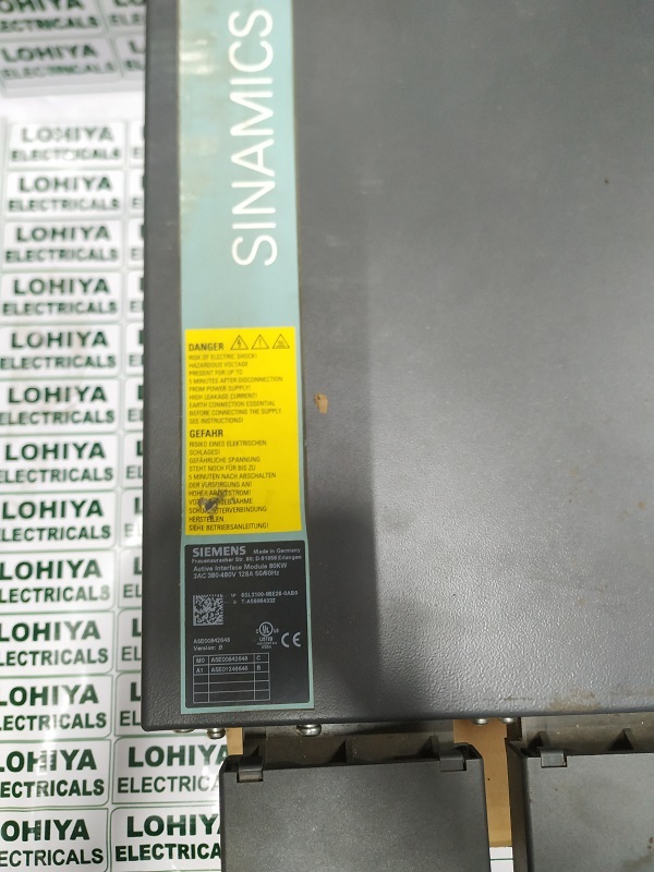 Siemens Sinamics 6sl3100-0be28-0ab0 Active Interface Module