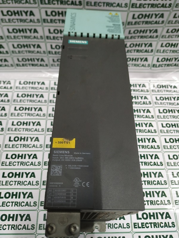 Siemens Sinamics 6sl3130-1te22-0aa0 Basic Line Module