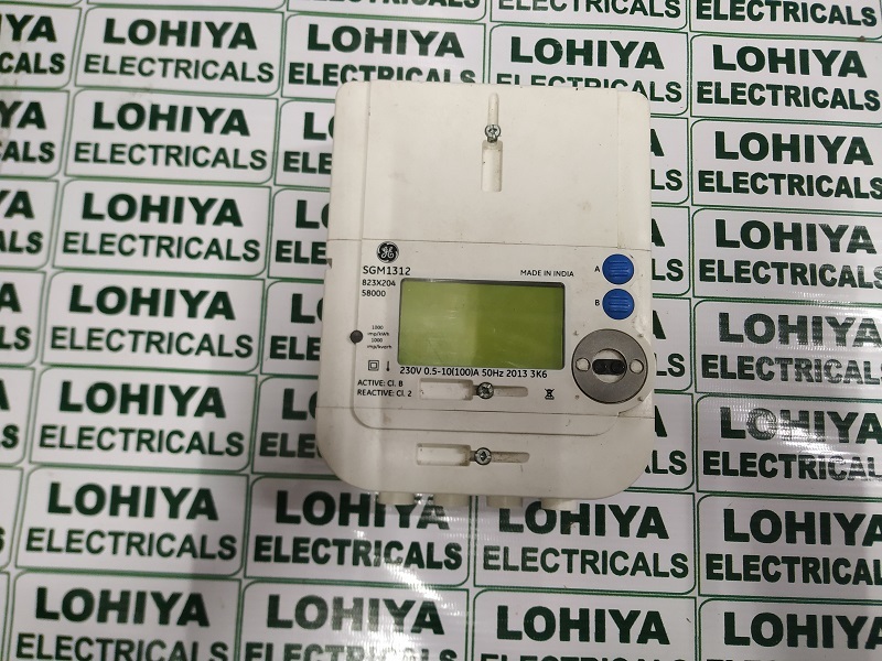 Ge Sgm 1312 Smart Energy Meter Lcd-display