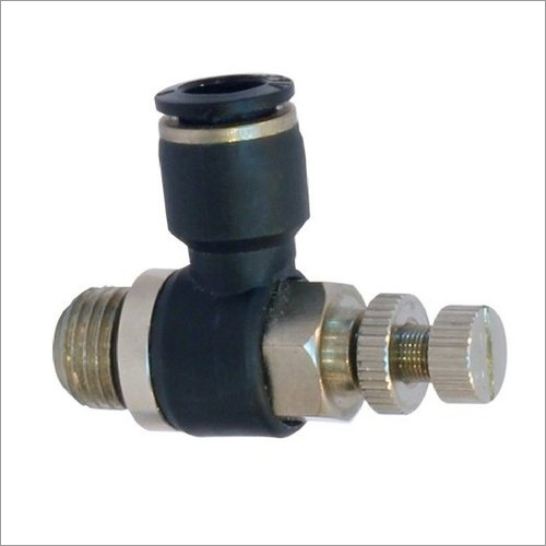 Pneumatic Flow Control Valve - Aluminium, DN 40 Size, Media Air, Operating Temp. 82K, Automatic Operation, Fire Safe, 1.5 Bar Pressure