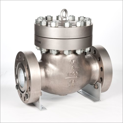 Check Valve - Customized Size, Stainless Steel Material | Industrial Use for Various Fluid Media