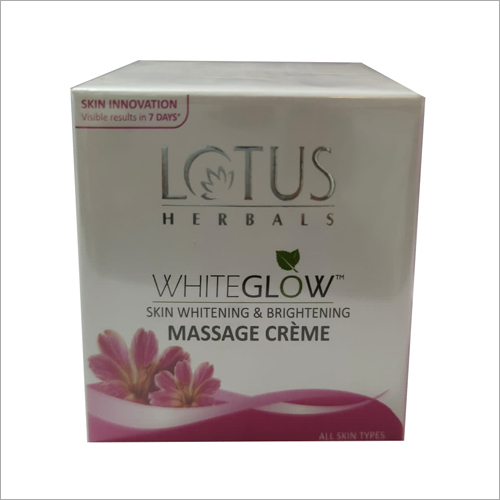 Lotus White Glow Skin Whitening and Brightening Massage Creme