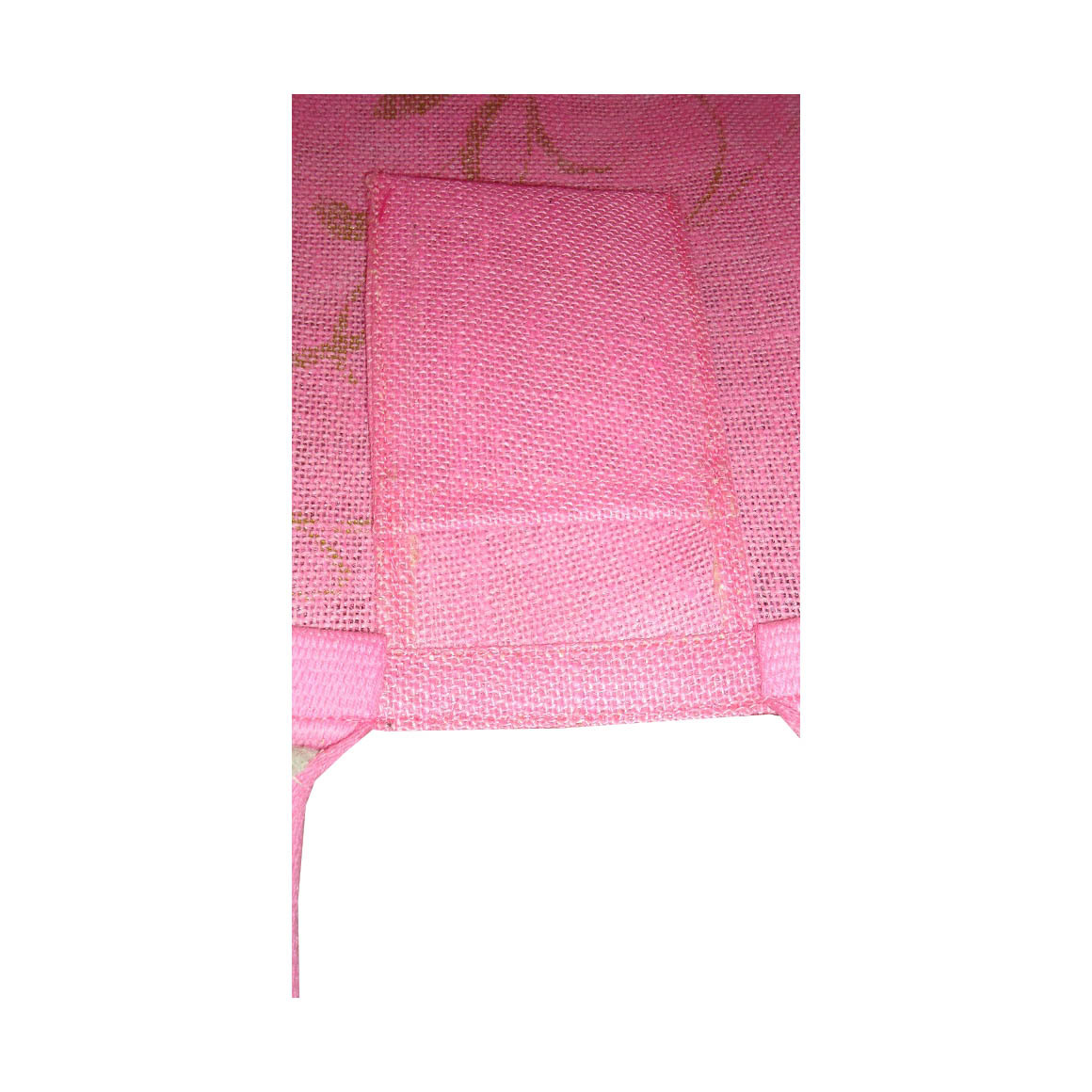 Available In All Color Pp Laminated Jute Bag With Metal Press Button On Side Gusset