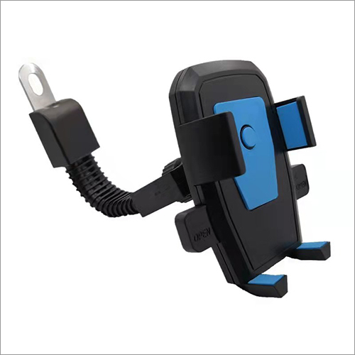 Black And Blue Motorcycle Bicycle Phone Holder