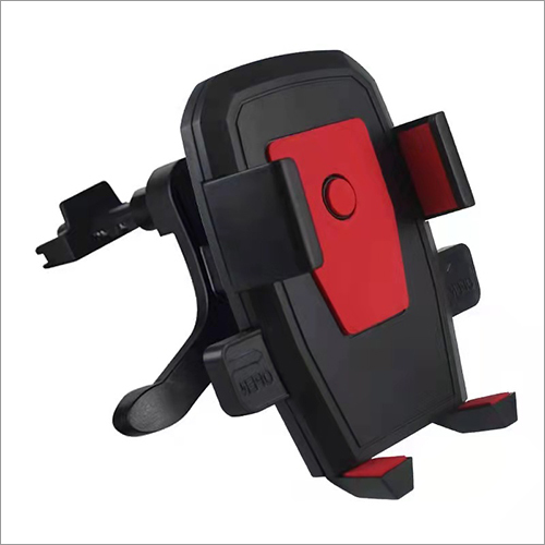 Off-Put And Lock Red Mobile Phone Holder