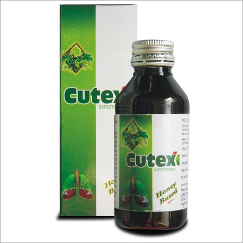 Cutex Cough Syrup Age Group: For Adults