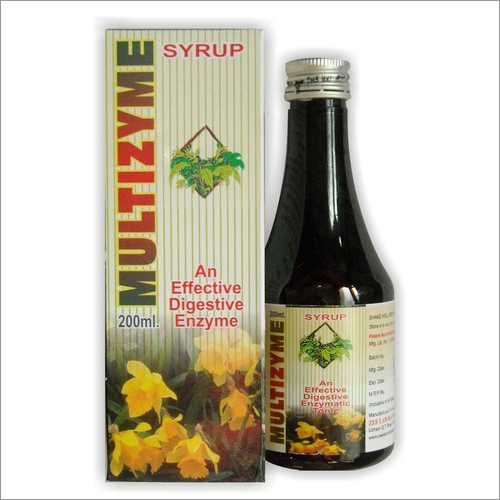 Multizyme Syrup Age Group: For Adults