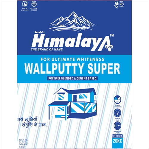 सफेद 20 किलो सुपर वॉल पुट्टी