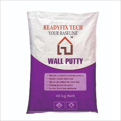 सफेद 40 किलो वॉल पुट्टी