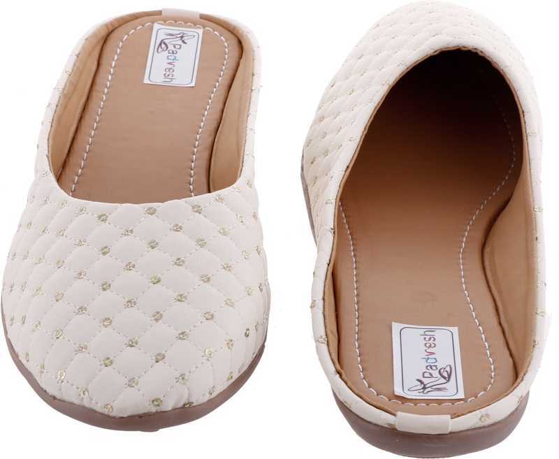 White Girls Fashion Slipper