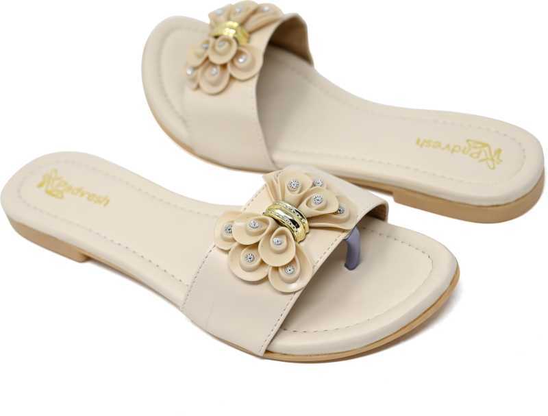 Beige Girl Slippers