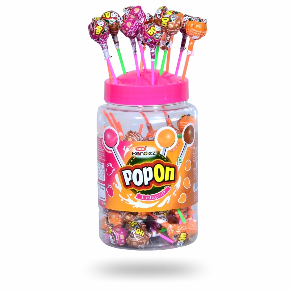 Mahak Kandiez - Plastic Jar, 77 Pcs | Fruity Flavors, Attractive Jar, Ideal For Gifting, Great Texture, Yummy Taste