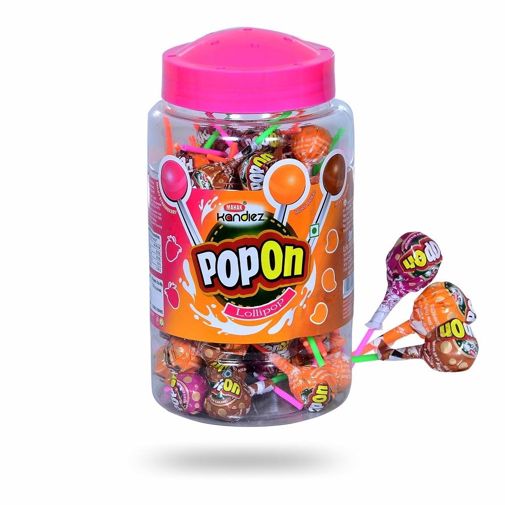 Mahak Kandiez - Plastic Jar, 77 Pcs | Fruity Flavors, Attractive Jar, Ideal For Gifting, Great Texture, Yummy Taste