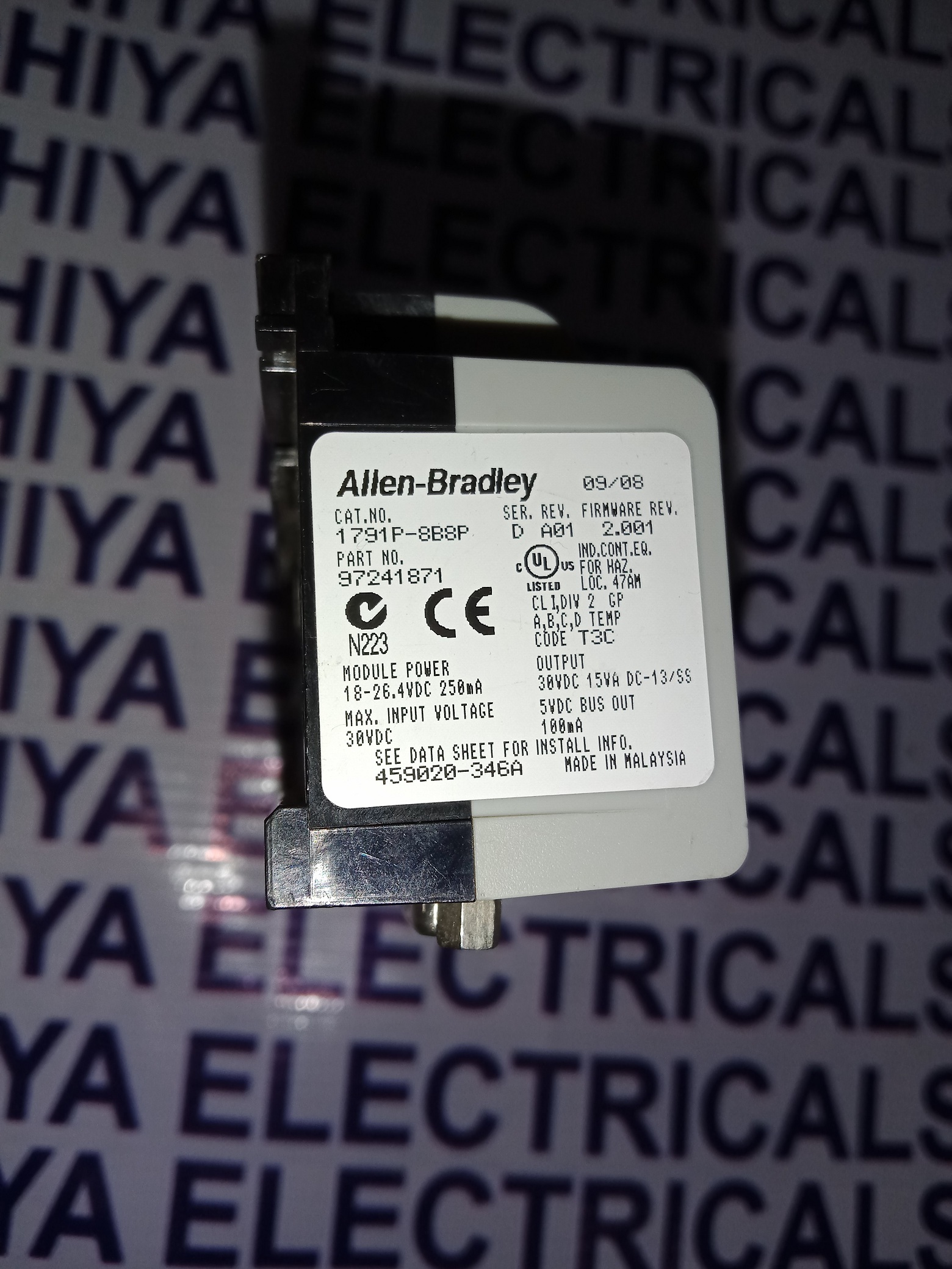 Allen Bradley Output Module 1791p-8b8p