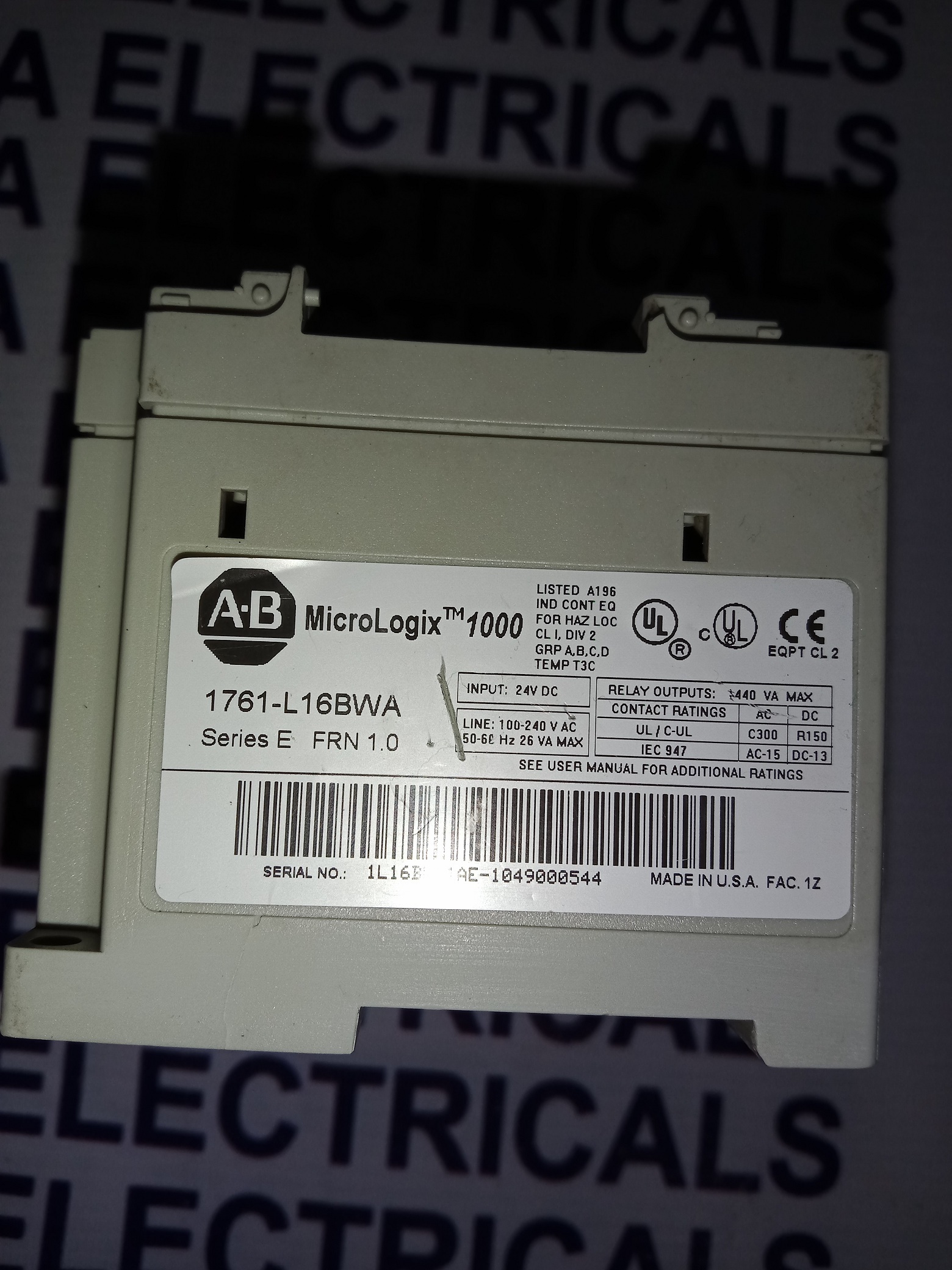 Allen Bradley Digital Input Module 176-l16bwa