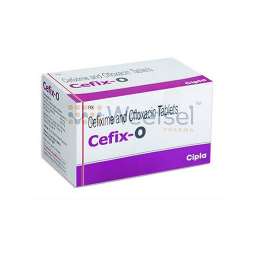 सेफ़िक्साइम और ओफ़्लॉक्सासिन टैबलेट