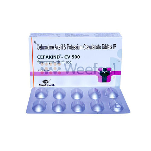 Cefuroxime And Potassium Clavulanate Tablets