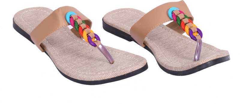 Beige Designer Slipper