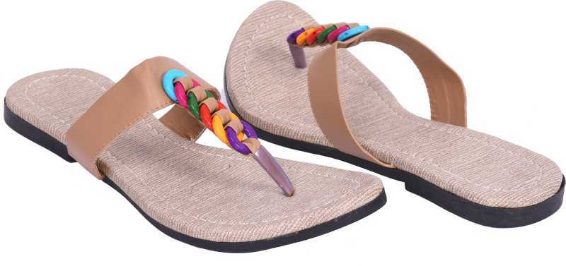 Beige Designer Slipper
