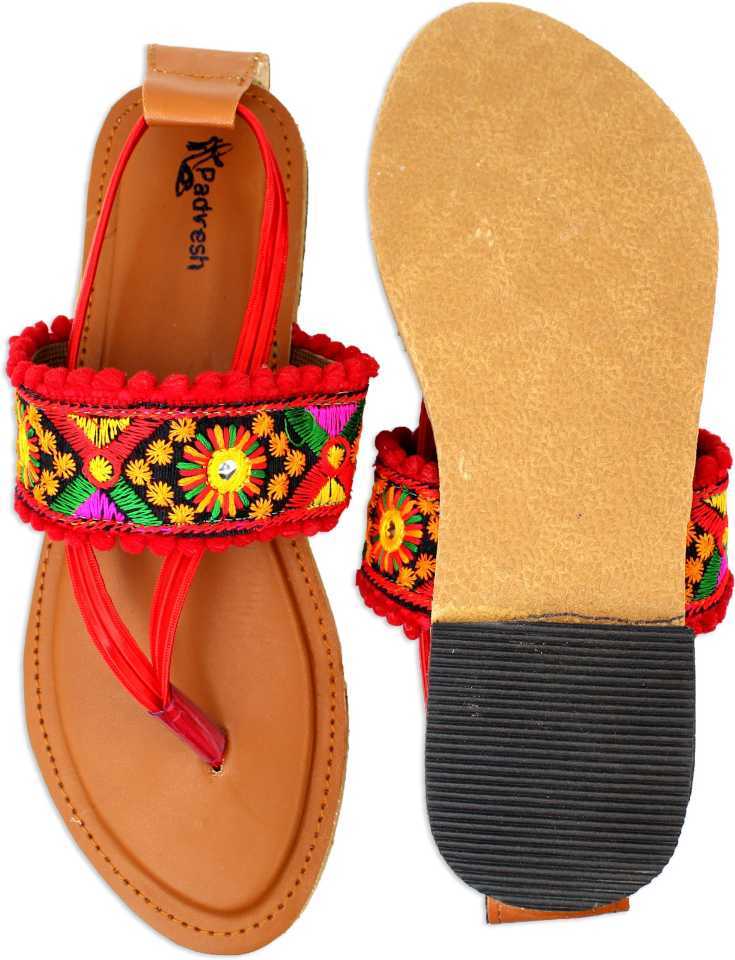 Red Designer Sandals