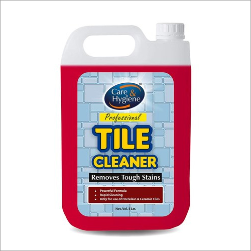 Professional Tile Cleaner - Red Color | Anti Bacterial Formula, Effective on Tough Yellow Stains, Ideal for Ceramics & Porcelain Surfaces