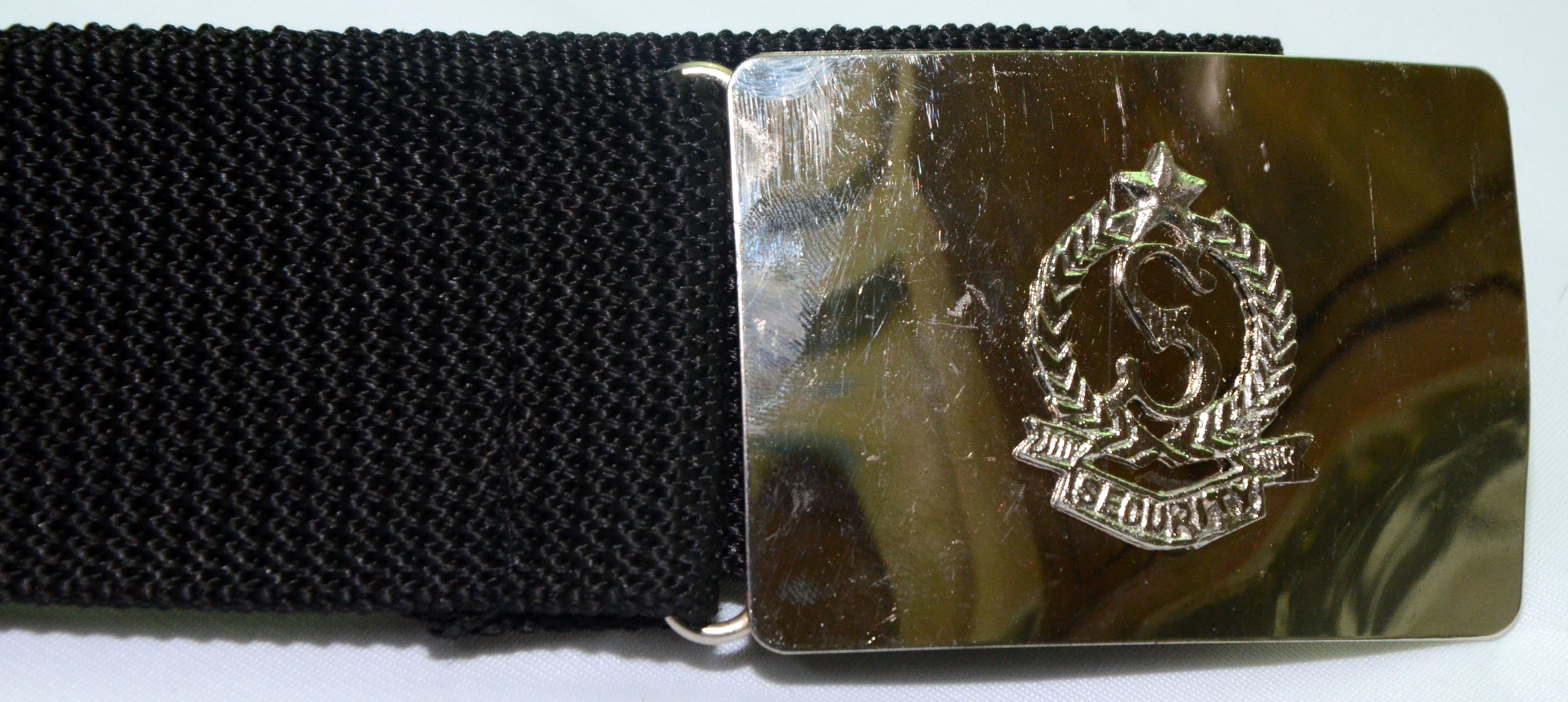 Security Guard Belt - Color: As Per Requirement