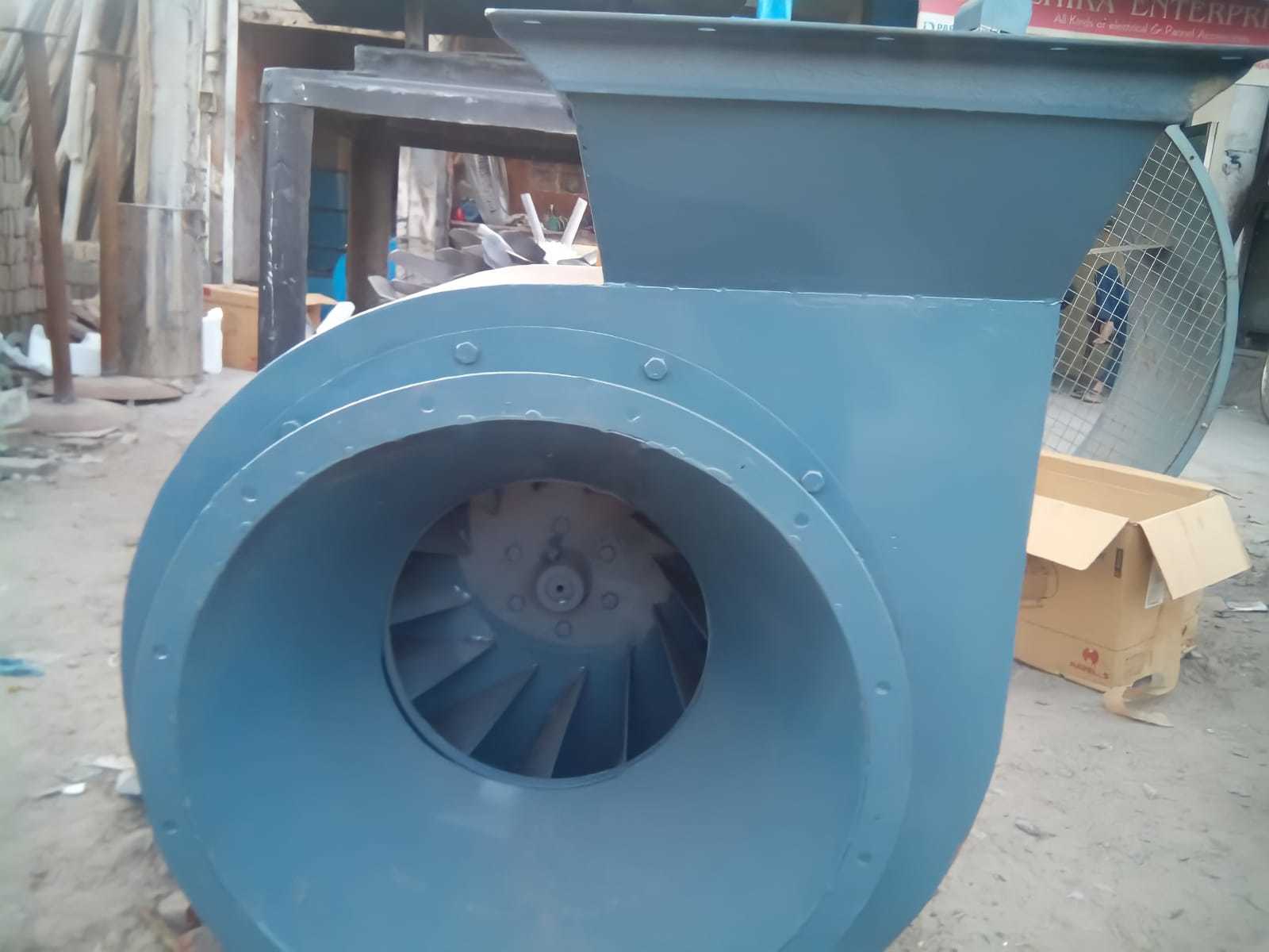 Industrial Blower - Steel, 12 Inch Inlet, 10 Inch Outlet, 3 Hp Motor | Compact Size, Durable Build, Efficient Motor, Low Noise, Reliable Performance