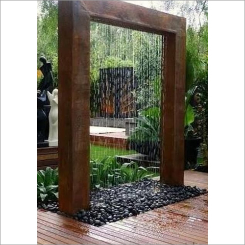 Rain Water Curtain Fountain - Color: As Per Client Requirements