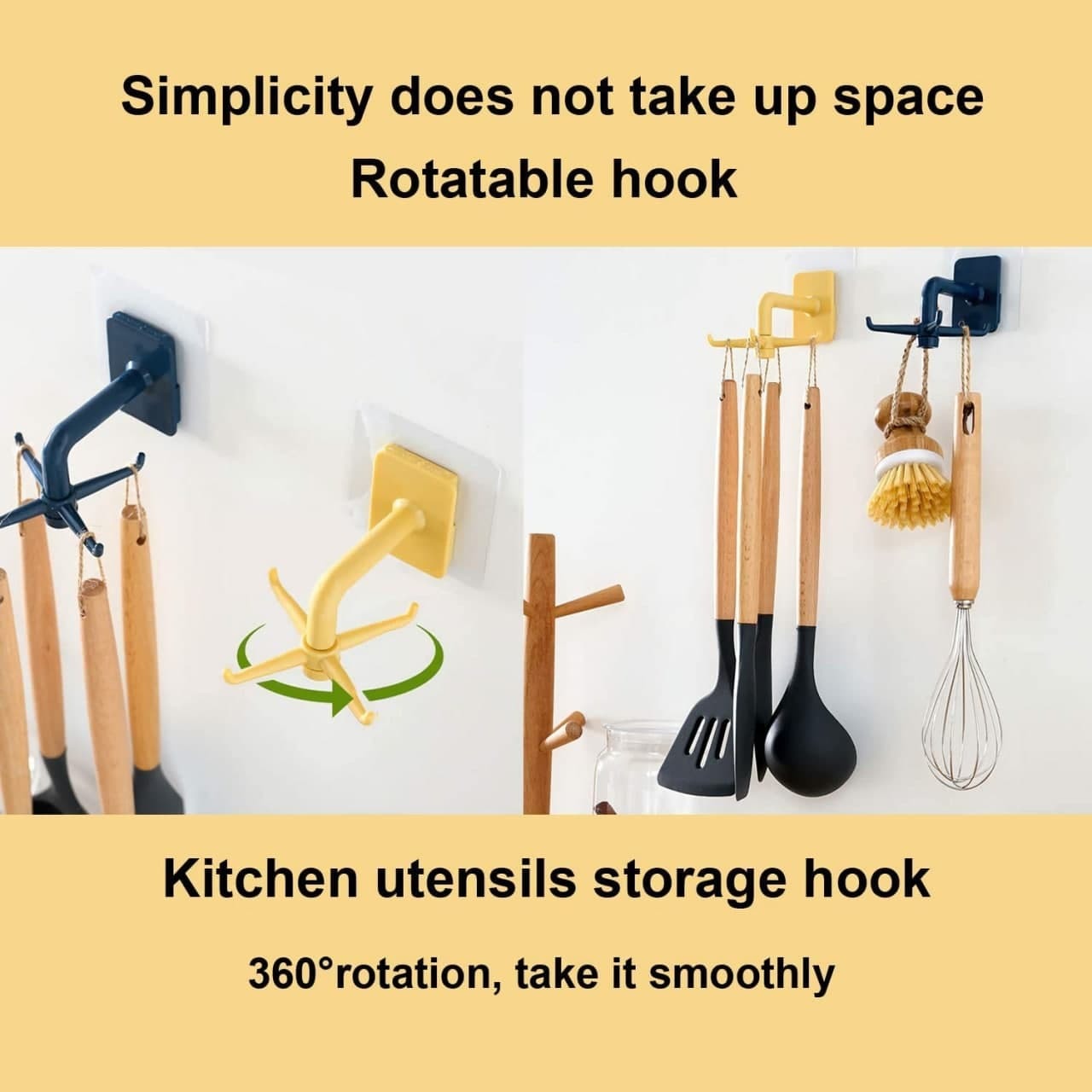 360 Degree Rotating Hooks