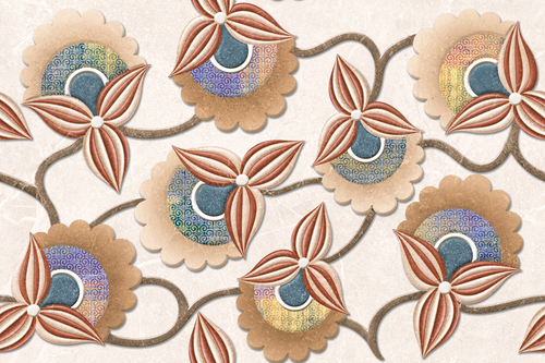 ग्रेज़ 15152 300X450Mm ग्लॉसी सिरेमिक वॉल टाइल्स