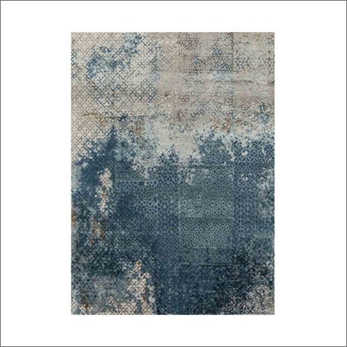 Blue Silk Hand Knotted Rugs