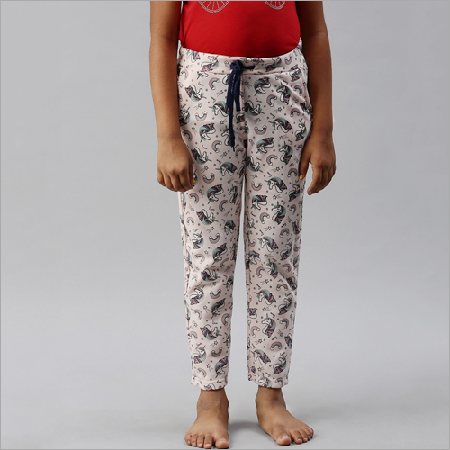 पिंक यूनिकॉर्न किड्स पायजामा आयु समूह: 3 से 10 वर्ष