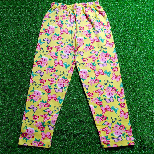 Girls Butterfly Printed Pyjama Age Group: 3 To 10 Years