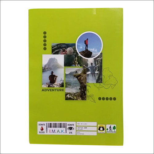 58 Gsm Paper A4 Size Student Notebook